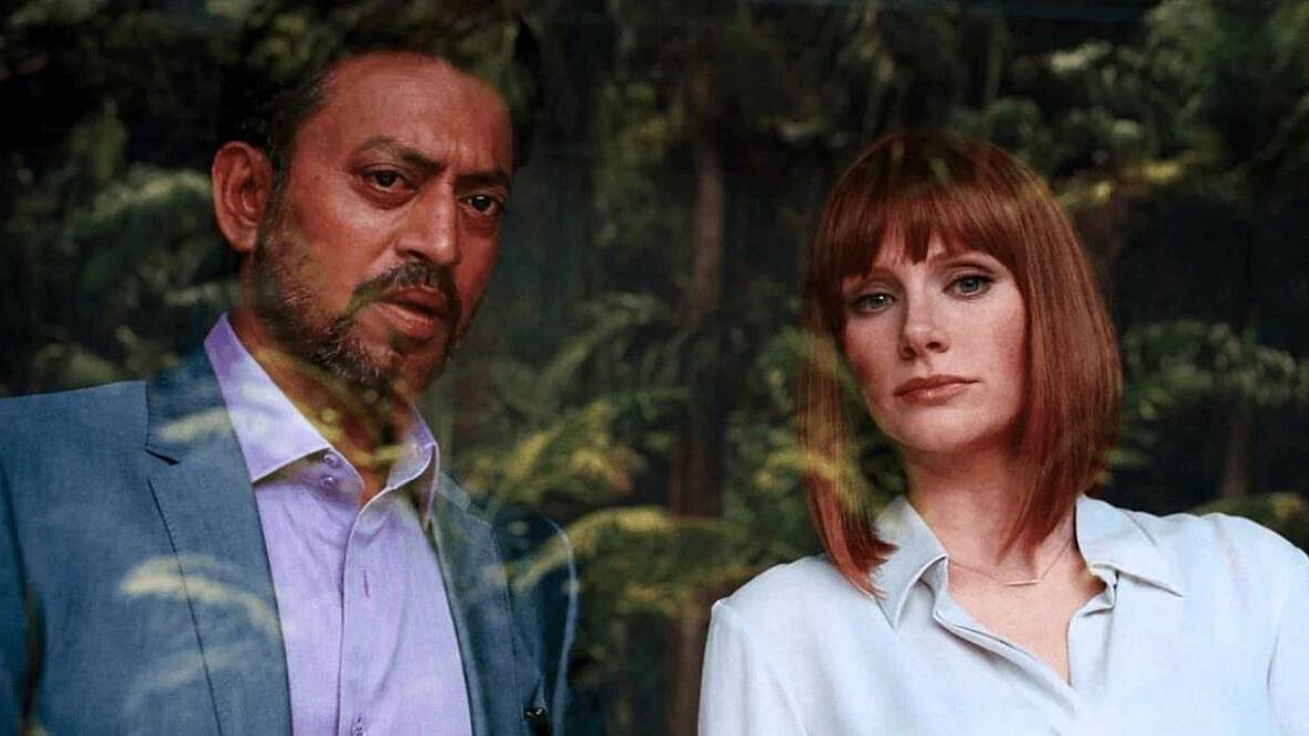 Bryce Dallas Howard with Irrfan Khan.
