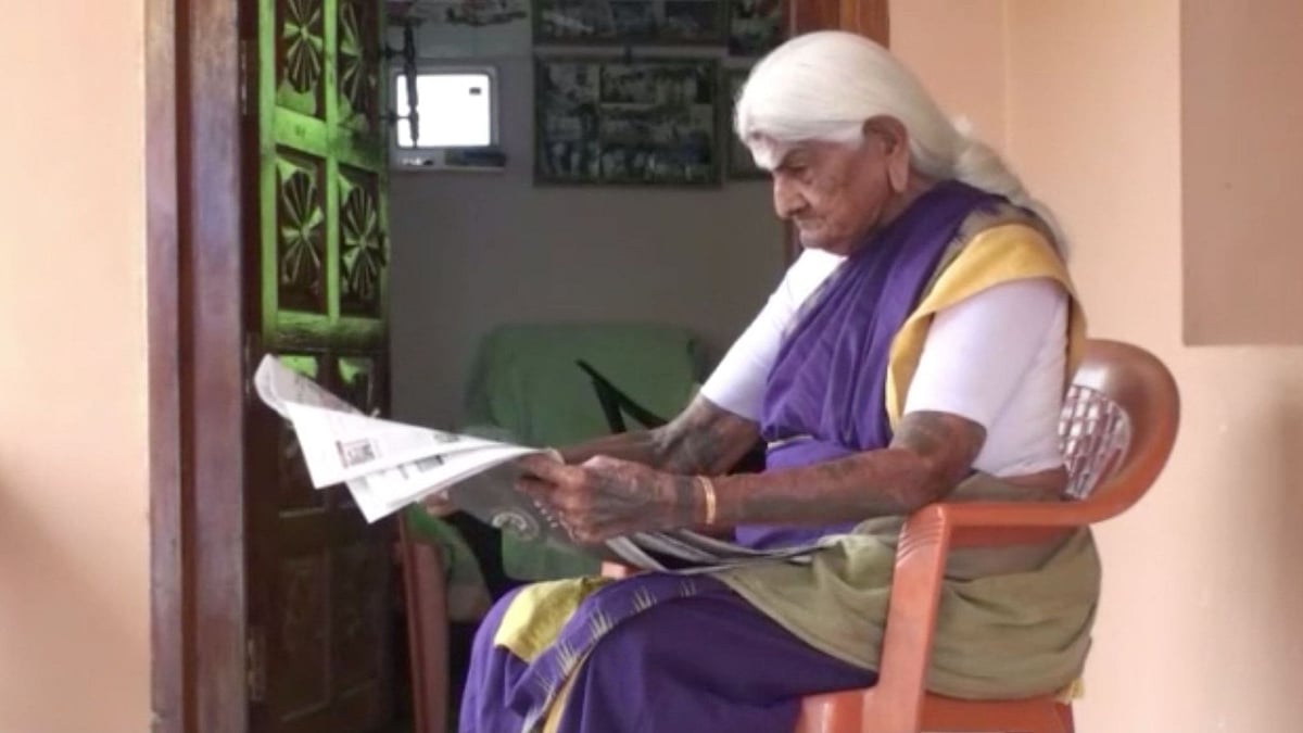 Even decades of tending to the fields has not tired out Pappammal who still wakes up at 3 am every day.
