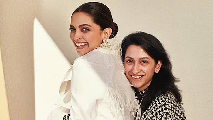 Deepika Padukone with her sister Anisha.