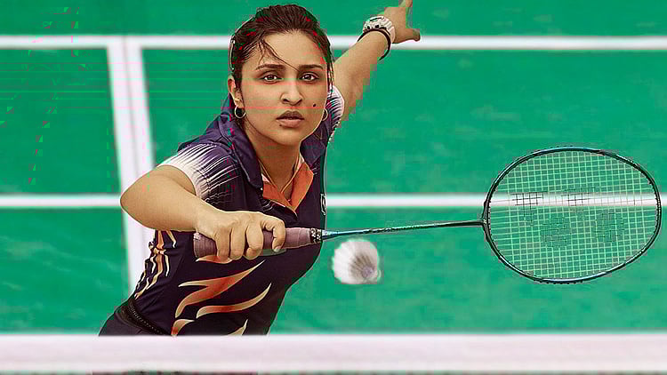 <div class="paragraphs"><p>Parineeti Chopra in and as Saina.</p></div>