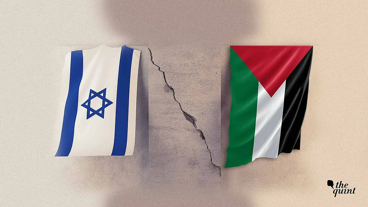Image of Israel and Palestine flags, used for representational purpose.