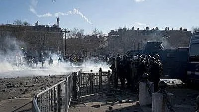 Police opened fire, used tear gas, flash bangs and stun grenades on the protestors who were holding demonstrations in various parts of the biggest city of Yangon.