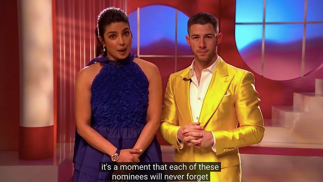  <p>Priyanka Chopra &amp; Nick Jonas.</p>