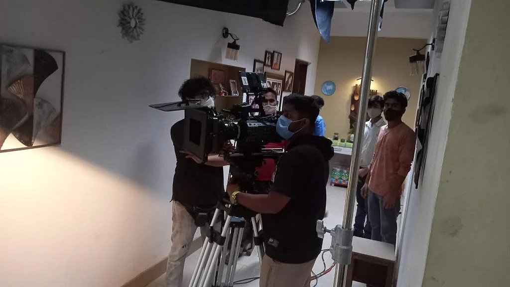 <div class="paragraphs"><p>From the sets of 'Wagle Ki Duniya' a daily tv show.</p></div>