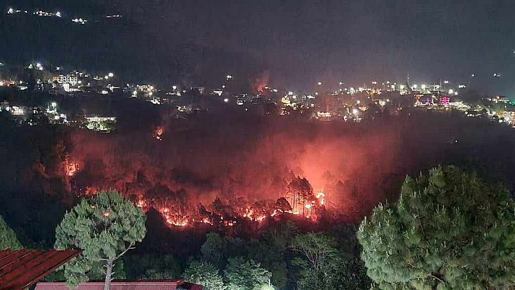 CM Tirath Singh Rawat said that there had been 40 incidents of fire across 11 districts.