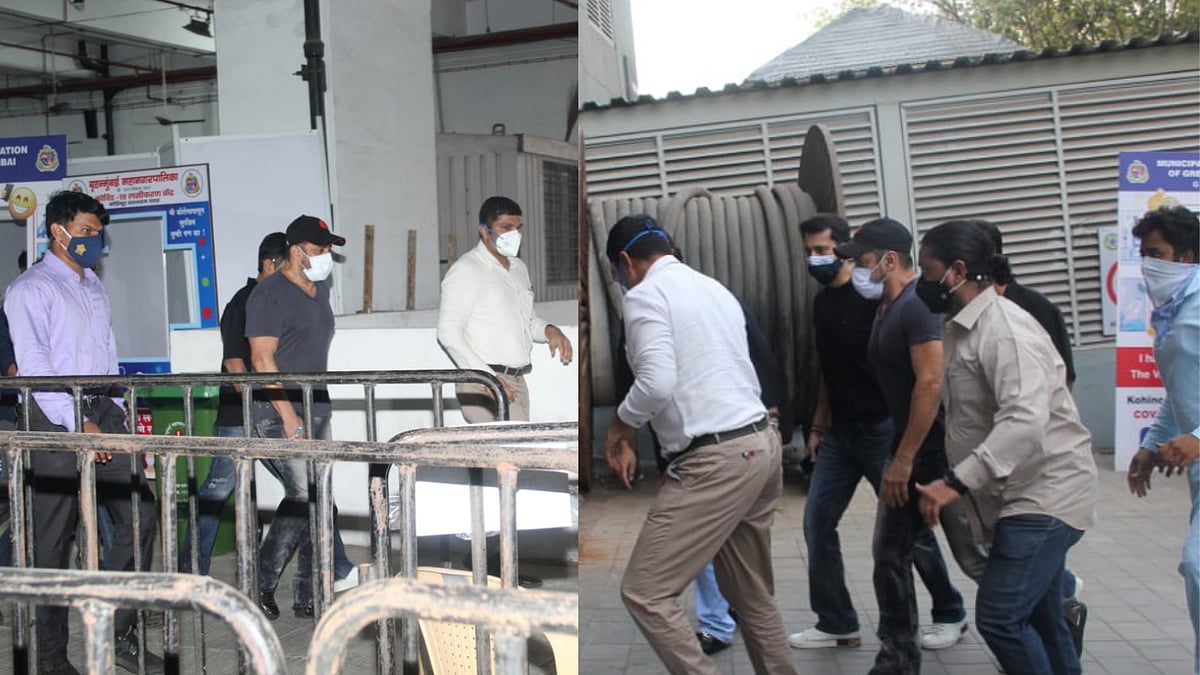<div class="paragraphs"><p>Salman Khan spotted at a Mumbai vaccination centre</p></div>