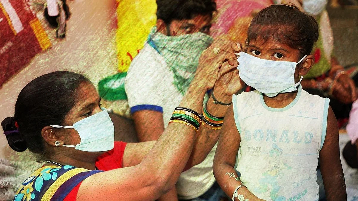 Experts say that the children are at a greater risk of getting COVID, since they have not been vaccinated.