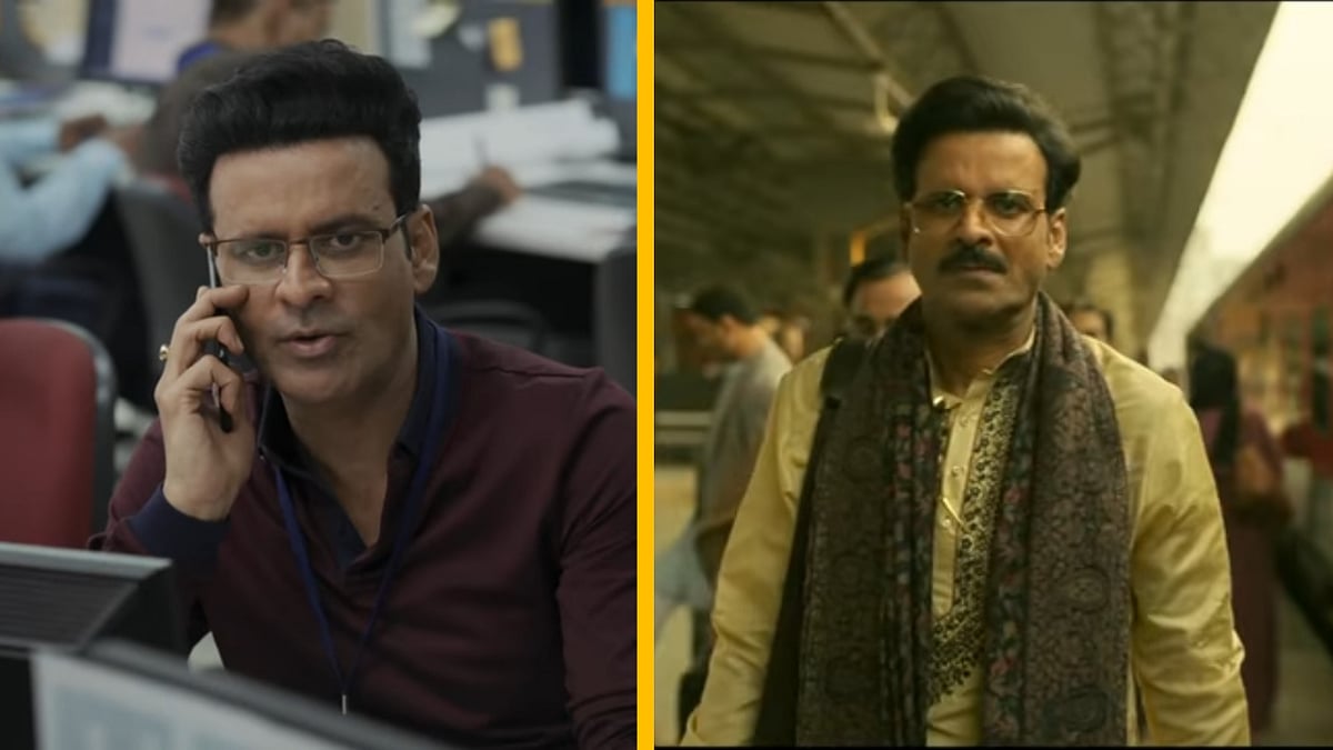 <div class="paragraphs"><p>Manoj Bajpayee as Srikant Tiwari in 'The Family Man 2' and as Musafar Ali in 'Ray'.&nbsp;</p></div>