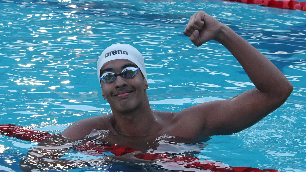 Swimmer Srihari Nataraj trumped the Tokyo Olympic games qualification time in the men’s 100 metres backstroke.