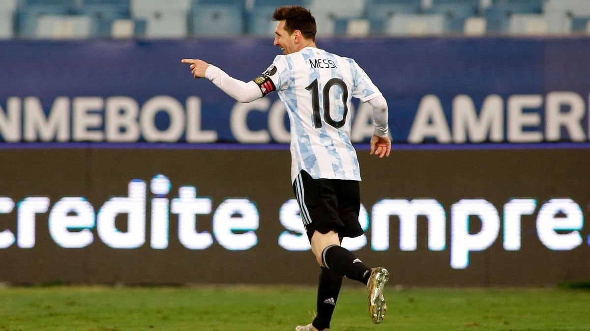 Lionel Messi played his 148th game for Argentina, setting yet another record. 