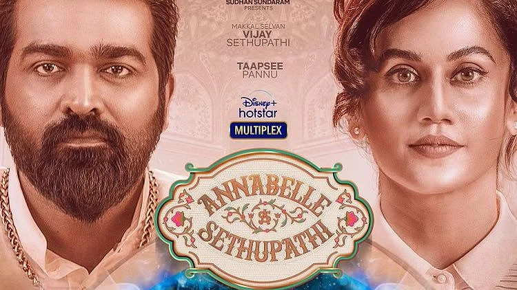 <div class="paragraphs"><p>Vijay Sethupathi and Taapsee Pannu's film&nbsp;<em>Annabelle Sethupathi&nbsp;</em>releases on Disney+ Hotstar.</p></div>
