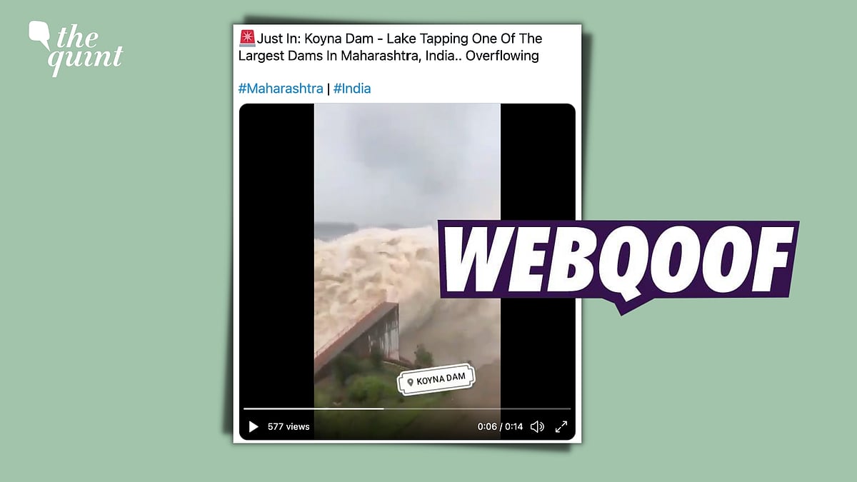 <div class="paragraphs"><p>The claim states that it is the Koyna dam in Maharashtra that is overflowing.</p></div>