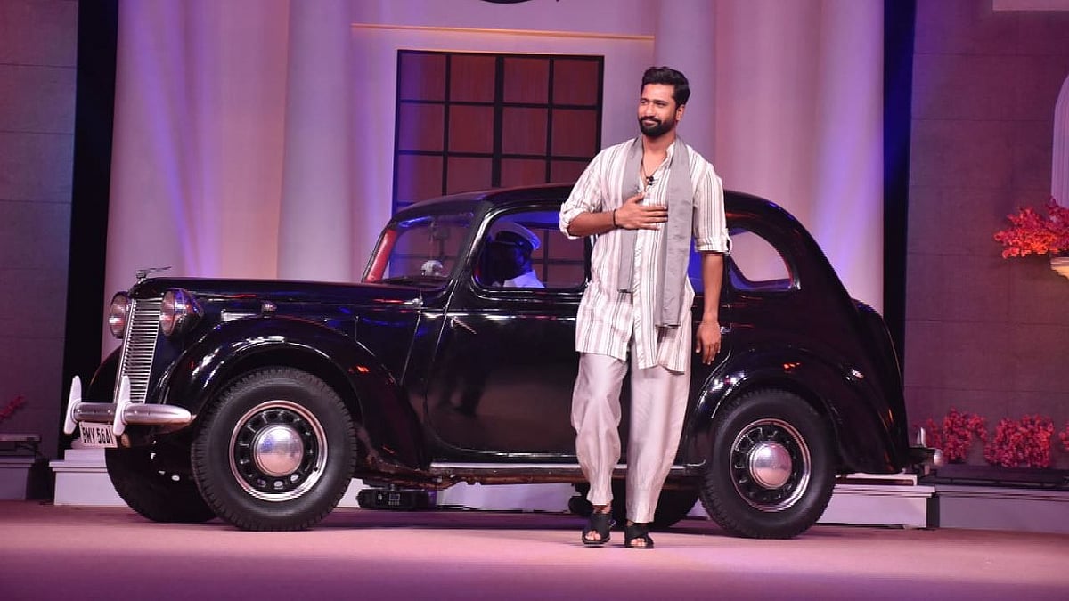 <div class="paragraphs"><p>Vicky Kaushal at the trailer launch of <em>Sardar Udham</em>.</p></div>