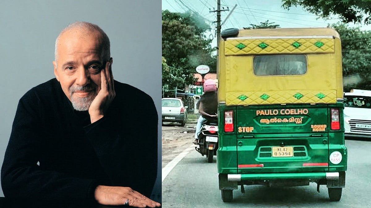<div class="paragraphs"><p>Paulo Coelho's name written behind an auto in Kerala.</p></div>