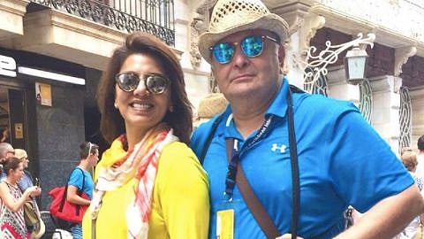 <div class="paragraphs"><p>Neetu Singh with Rishi Kapoor.</p></div>
