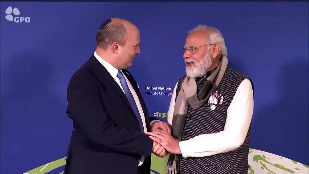 <div class="paragraphs"><p>PM Narendra Modi and&nbsp;Israel Prime Minister Naftali Bennett</p></div>