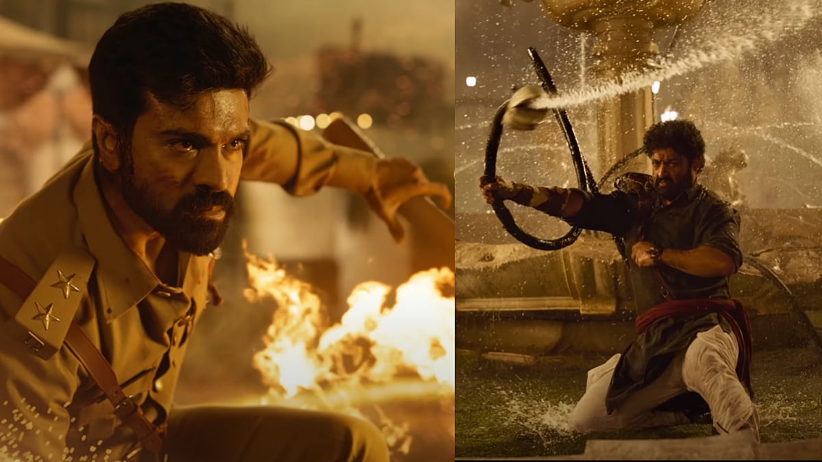 <div class="paragraphs"><p>Ram Charan and Jr NTR in the&nbsp;<em>RRR&nbsp;</em>glimpse teaser.</p></div>