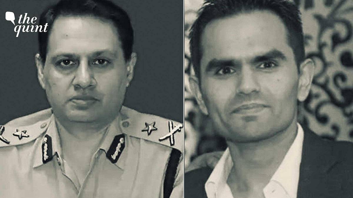<div class="paragraphs"><p>Sanjay Singh and (right) Sameer Wankhede.</p></div>