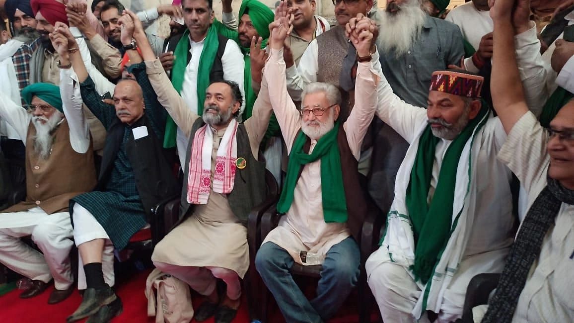 <div class="paragraphs"><p>Celebrations have begun across protest sites – Singhu, Tikri, Ghazipur, and Shahjahanpur, among others.</p></div>