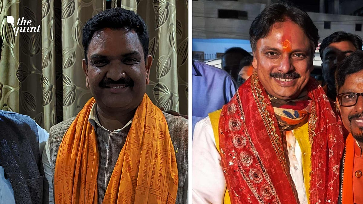 <div class="paragraphs"><p>Asim Arun, former IPS officer and Kanpur police commissioner (left) and&nbsp;Rajeshwar Singh, a former provincial police service officer (PPS) and joint director of enforcement directorate (ED) (right).</p></div>