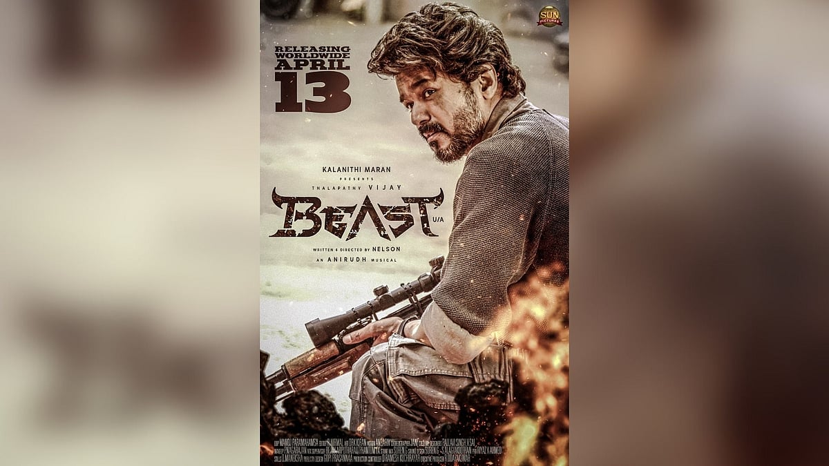 <div class="paragraphs"><p>Superstar Vijay in a poster from <em>Beast</em>.</p></div>