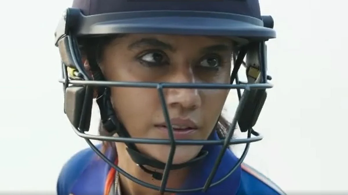 <div class="paragraphs"><p>Taapsee Pannu as Mithali Raj in <em>Shabaash Mithu</em>.</p></div>
