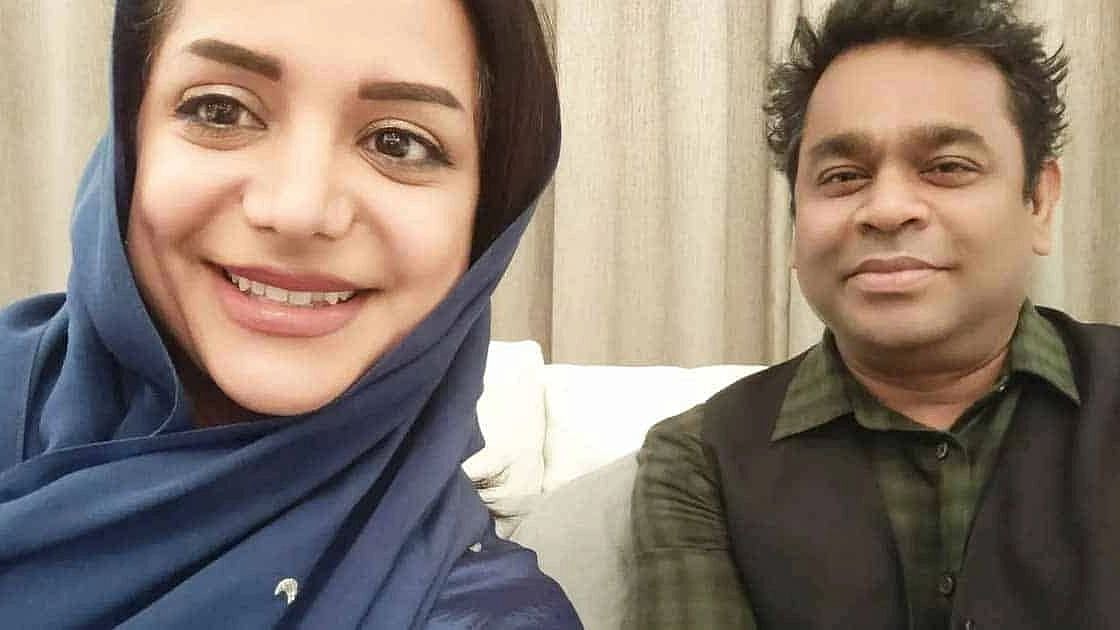 <div class="paragraphs"><p>AR Rahman and Nayla Al Khaja.</p></div>