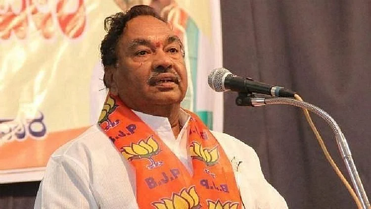 <div class="paragraphs"><p>Former Karnataka minister and BJP leader KS Eshwarappa</p></div>