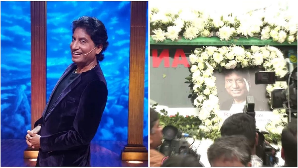 <div class="paragraphs"><p>Raju Srivastav's funeral took place in New Delhi on Thursday.</p></div>