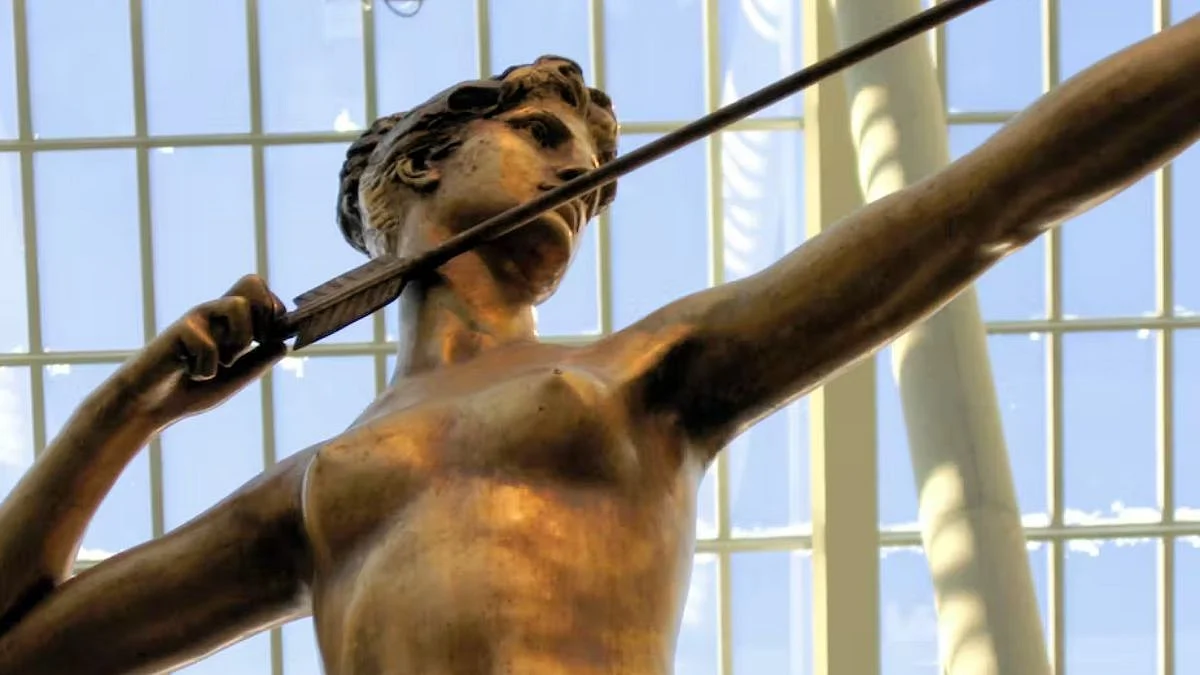 <div class="paragraphs"><p>Artemis was a virgin goddess of the wilderness and hunting.</p></div>
