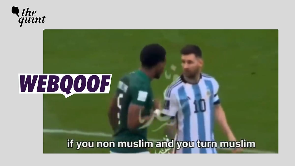 <div class="paragraphs"><p>Fact-Check | An edited video has gone viral as real chat between Lionel Messi and a Saudi Arabian player.</p></div>
