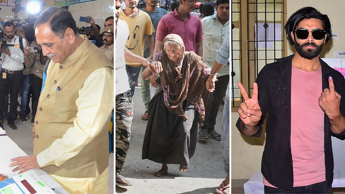 <div class="paragraphs"><p>Gujarat Assembly Elections Phase 1 Voting.</p></div>