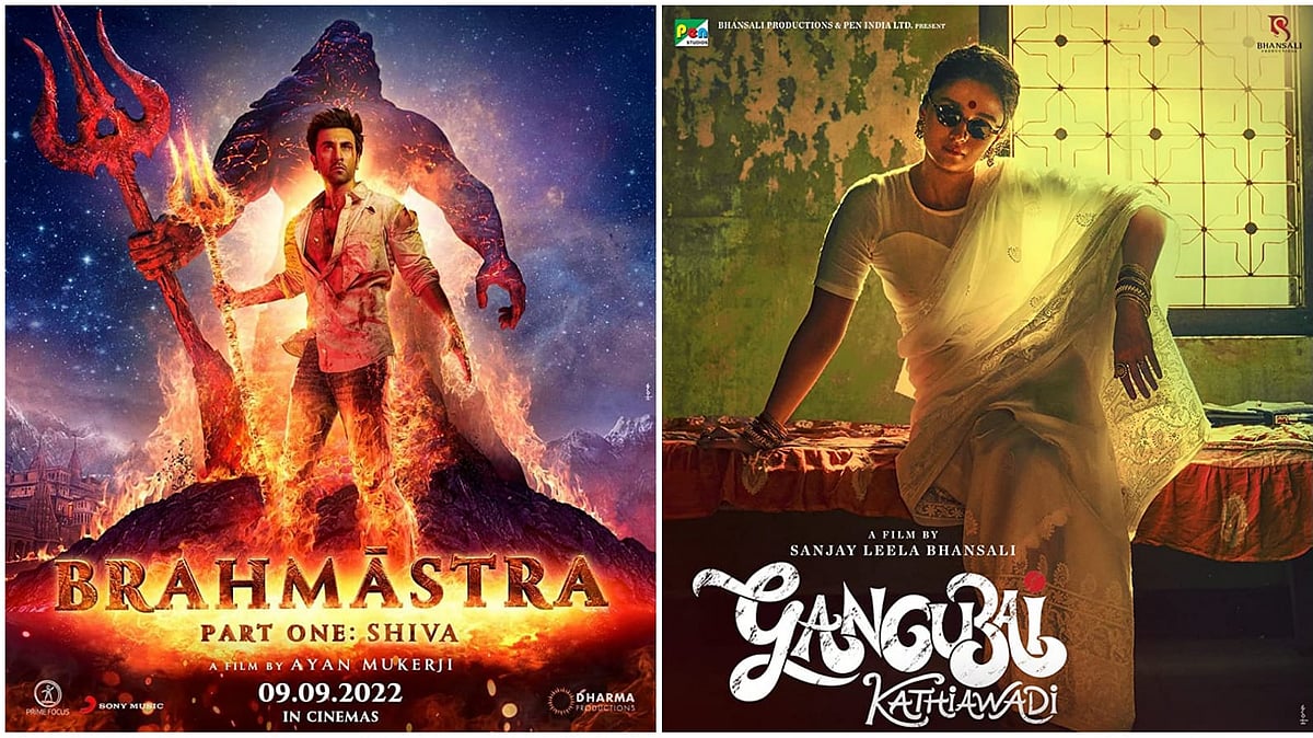 <div class="paragraphs"><p>Film posters of<em> Brahmastra Part One: Shiva</em> and<em> Gangubai Kathiawadi.</em></p></div>