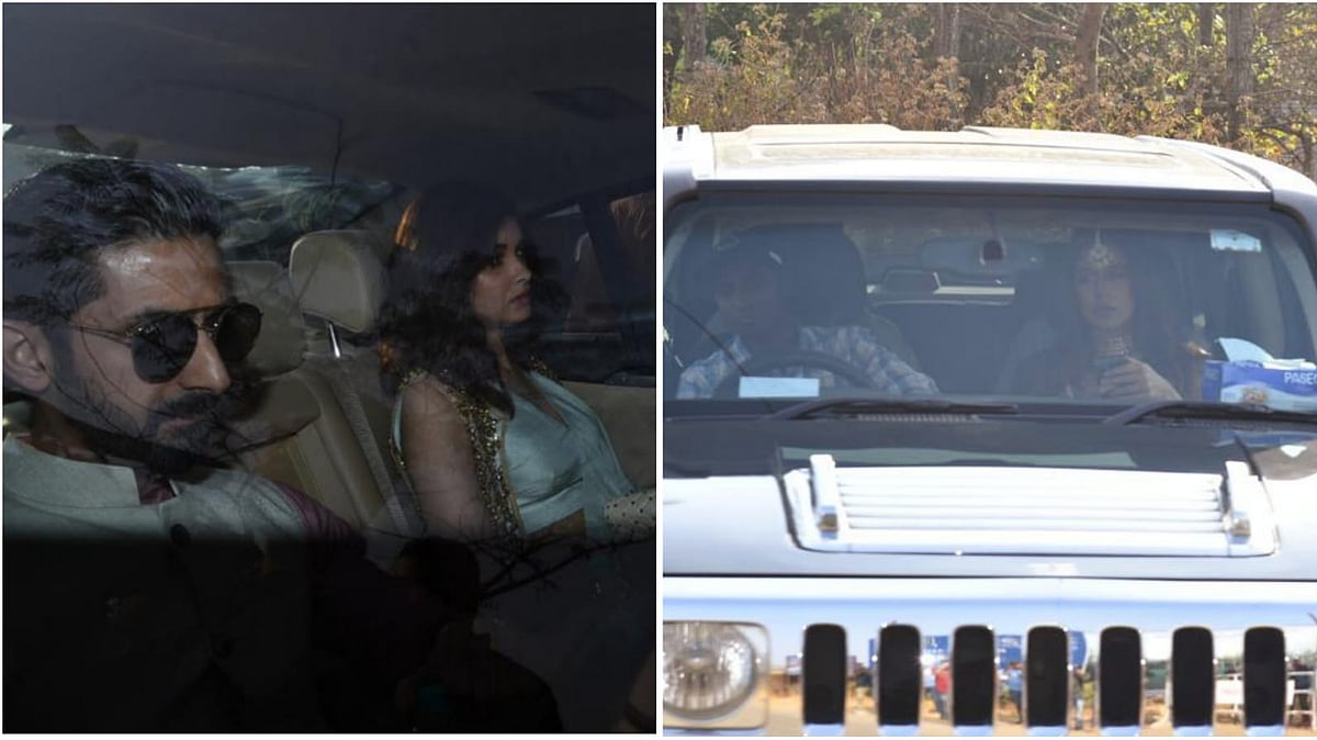 <div class="paragraphs"><p>Diana Penty and Krishna Shroff arrive at Athiya-KL Rahul's wedding.</p></div>