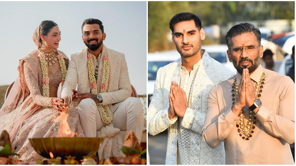 <div class="paragraphs"><p>Athiya Shetty and KL Rahul tie the knot.</p></div>