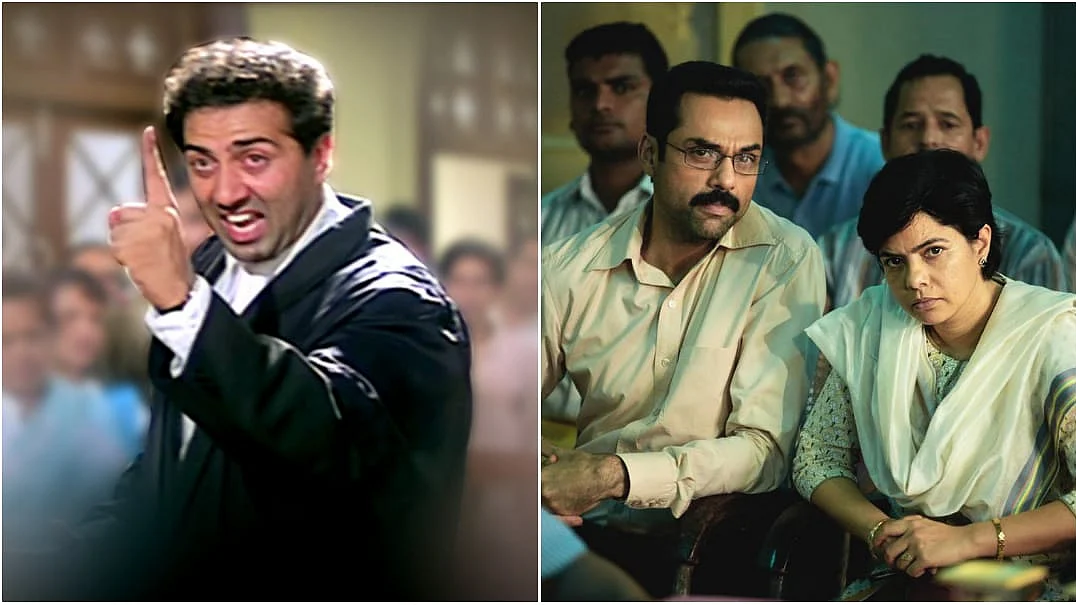 <div class="paragraphs"><p>Stills from<em> Damini</em> and<em> Trial by Fire.</em></p></div>