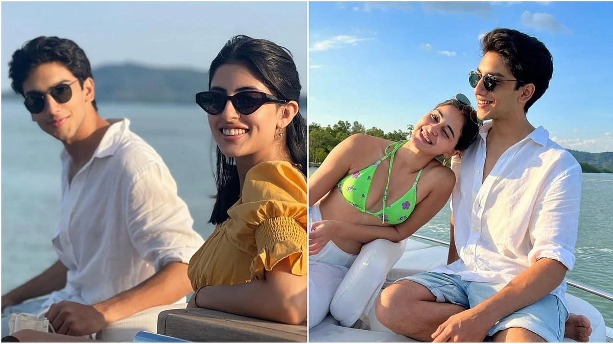 <div class="paragraphs"><p><em><a href="https://www.thequint.com/photos/in-photos-suhana-khan-khushi-kapoor-look-stunning-at-the-archies-wrap-party">The Archies</a> </em>actor Vedang Raina is holidaying with Ananya Pandey and Navya Nanda.</p></div>