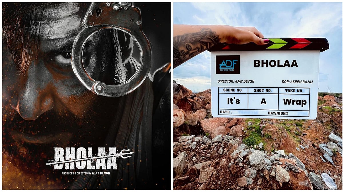 <div class="paragraphs"><p><em>Bholaa</em> shoot wrapped up.</p></div>