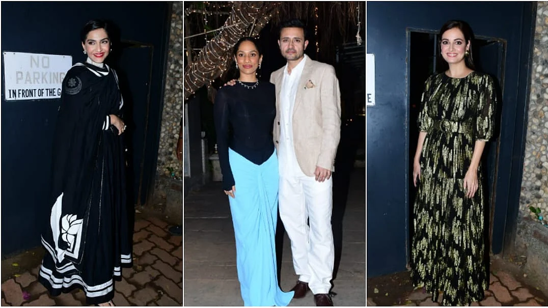 <div class="paragraphs"><p>Sonam Kapoor, Dia Mirza and other celebs arrive at Masaba Gupta and Satyadeep Misra's wedding bash.</p></div>