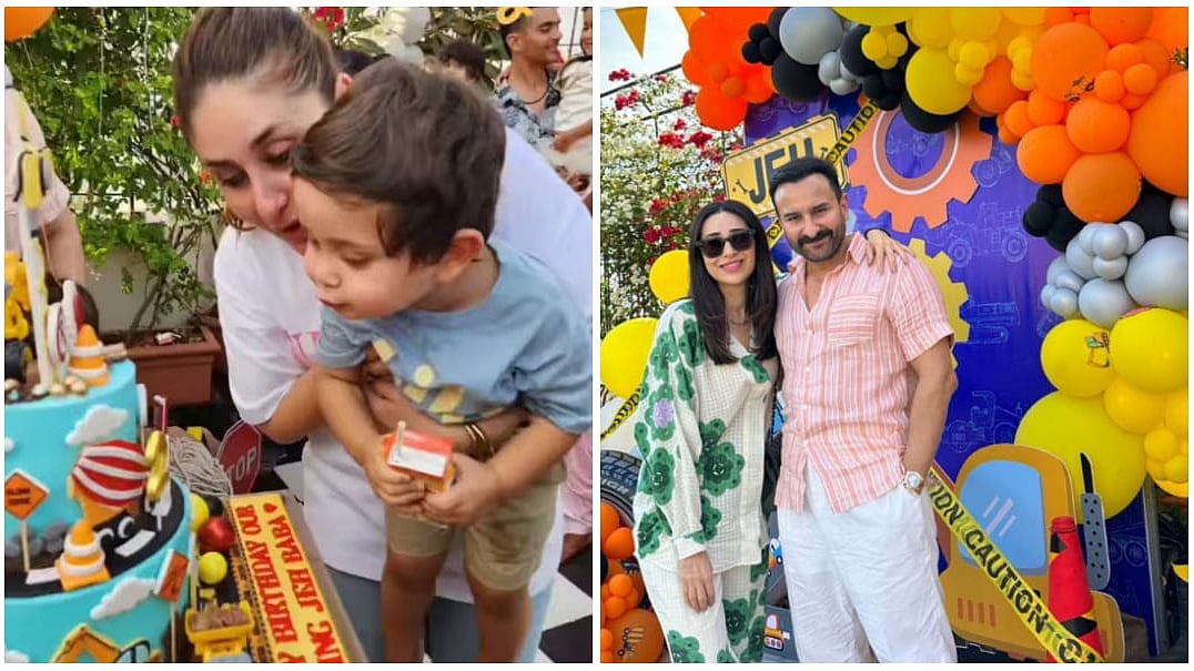 <div class="paragraphs"><p>Photos: Kareena Kapoor and Saif Ali Khan celebrate Jeh’s second birthday at the pool.</p></div>