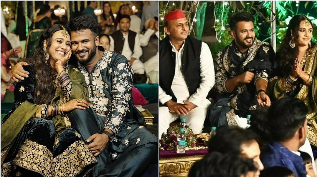 <div class="paragraphs"><p>Akhilesh Yadav Attends Swara Bhasker and Fahad Ahmad's Qawwali Night.&nbsp;</p></div>