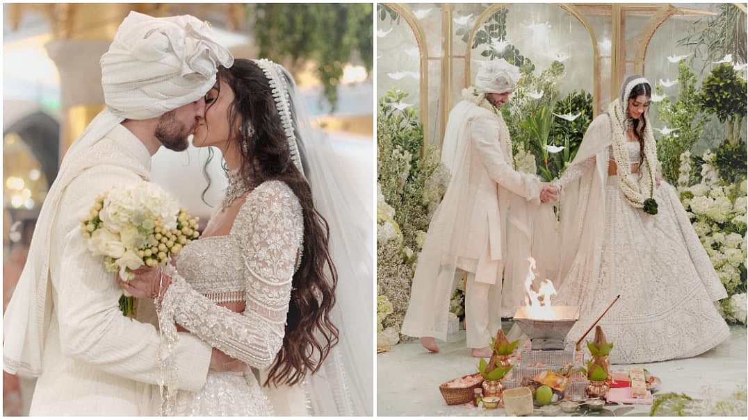 <div class="paragraphs"><p>Alanna Panday and Ivor McCray tie the knot.</p></div>