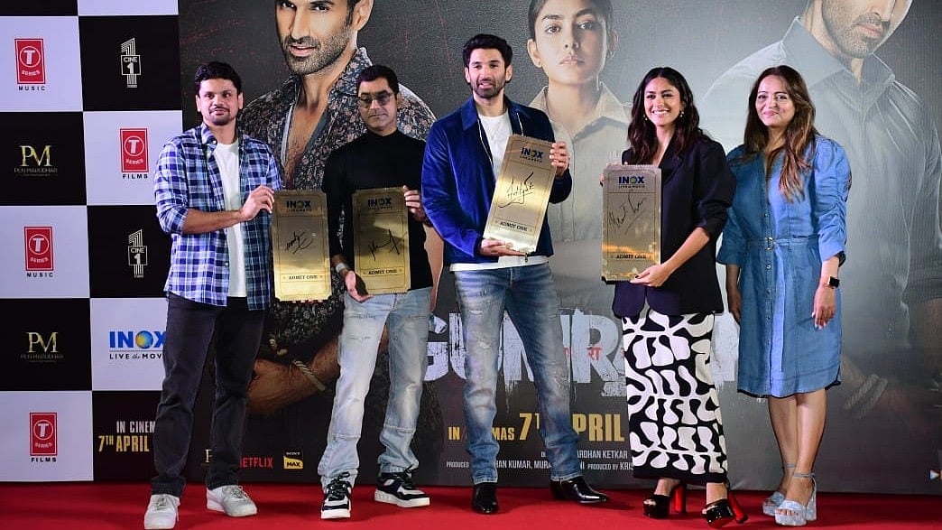<div class="paragraphs"><p>Team<em> Gumraah</em> came together to launch their trailer.</p></div>