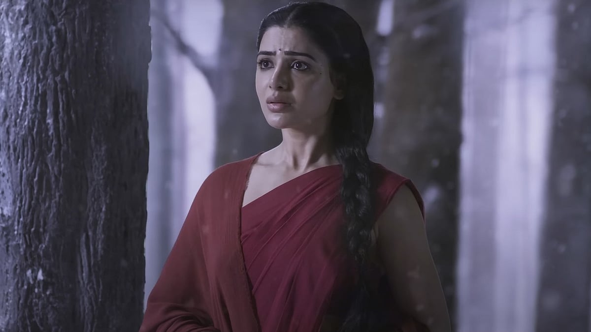<div class="paragraphs"><p>Samantha Ruth in a still from<em> Shaakuntalam.</em></p></div>