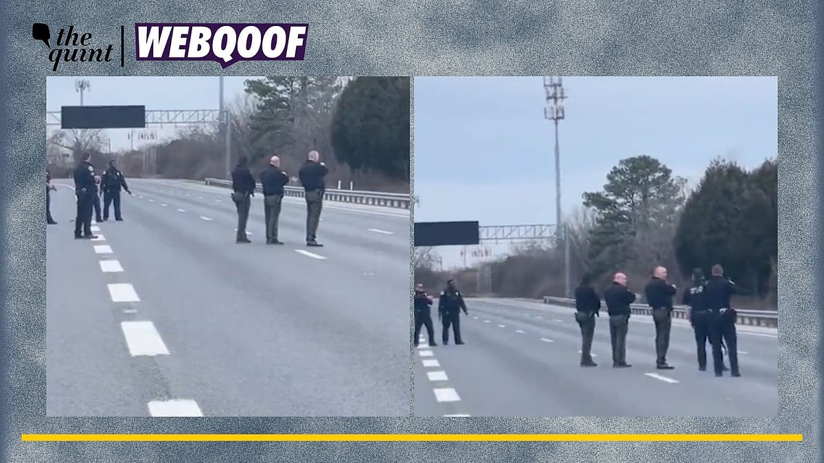<div class="paragraphs"><p>Fact-Check | This video of several police personnel shooting a man in United States dates back to January 2022.</p></div>