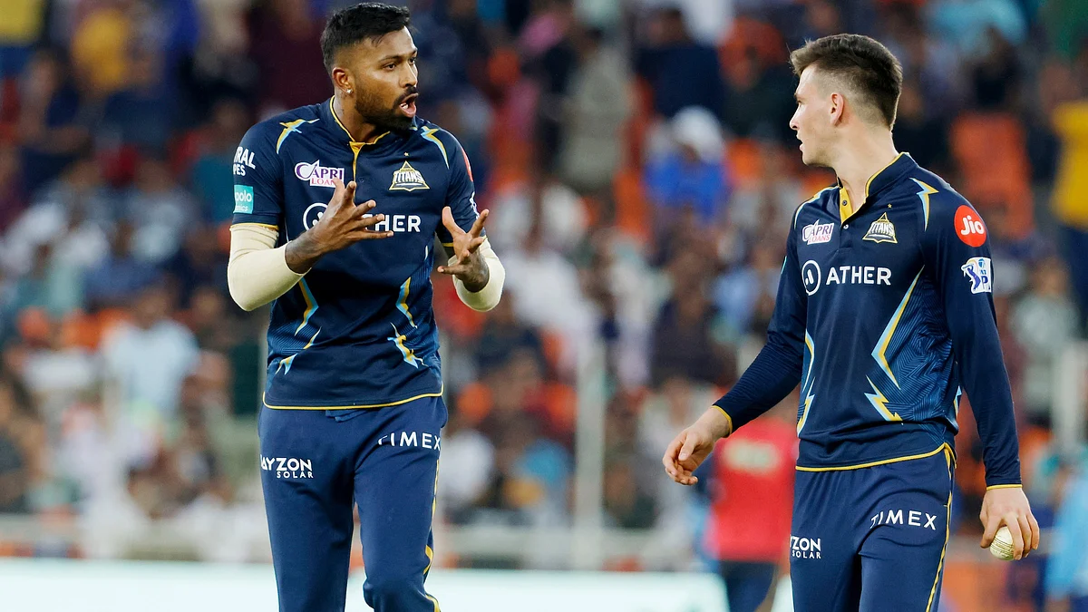 <div class="paragraphs"><p>IPL 2023: Gujarat Titans defeated Lucknow Super Giants by 56 runs.</p></div>