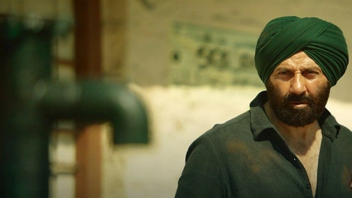 <div class="paragraphs"><p>Sunny Deol in a still from <em>Gadar 2</em>.</p></div>
