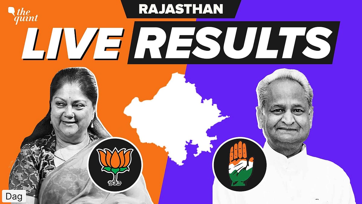 <div class="paragraphs"><p>Dag Election Result 2023 live updates for Rajasthan Assembly elections<br><br>The Quint</p></div>