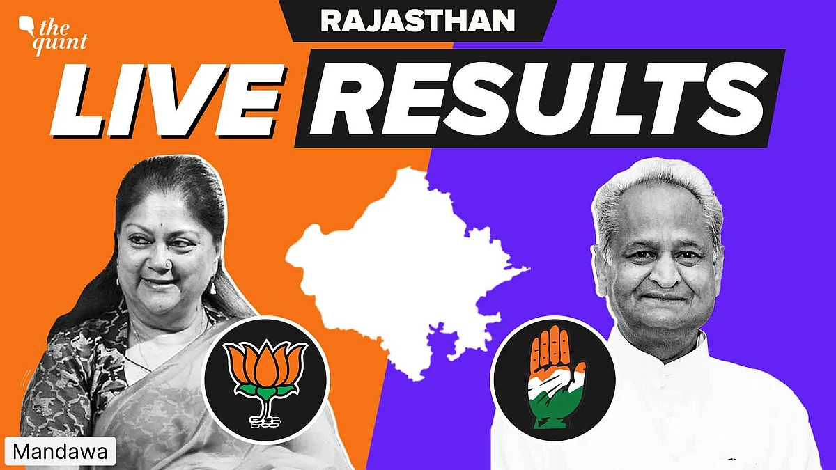 <div class="paragraphs"><p>Mandawa Election Result 2023 live updates for Rajasthan Assembly elections<br><br>The Quint</p></div>