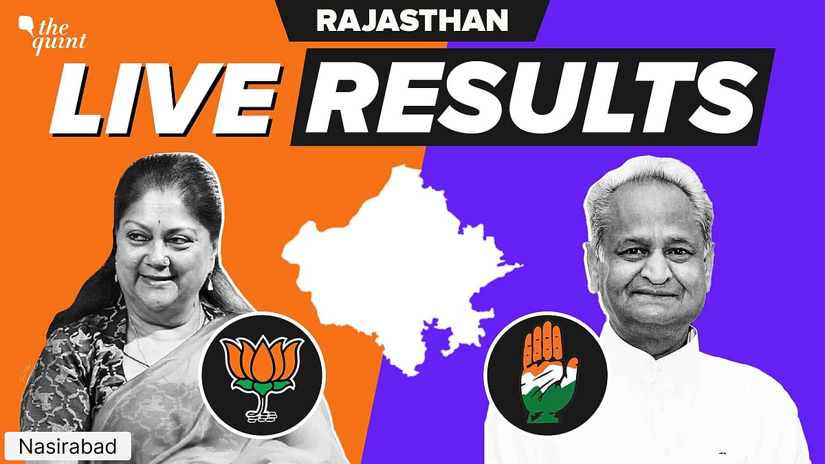<div class="paragraphs"><p>Nasirabad Election Result 2023 live updates for Rajasthan Assembly elections<br><br>The Quint</p></div>